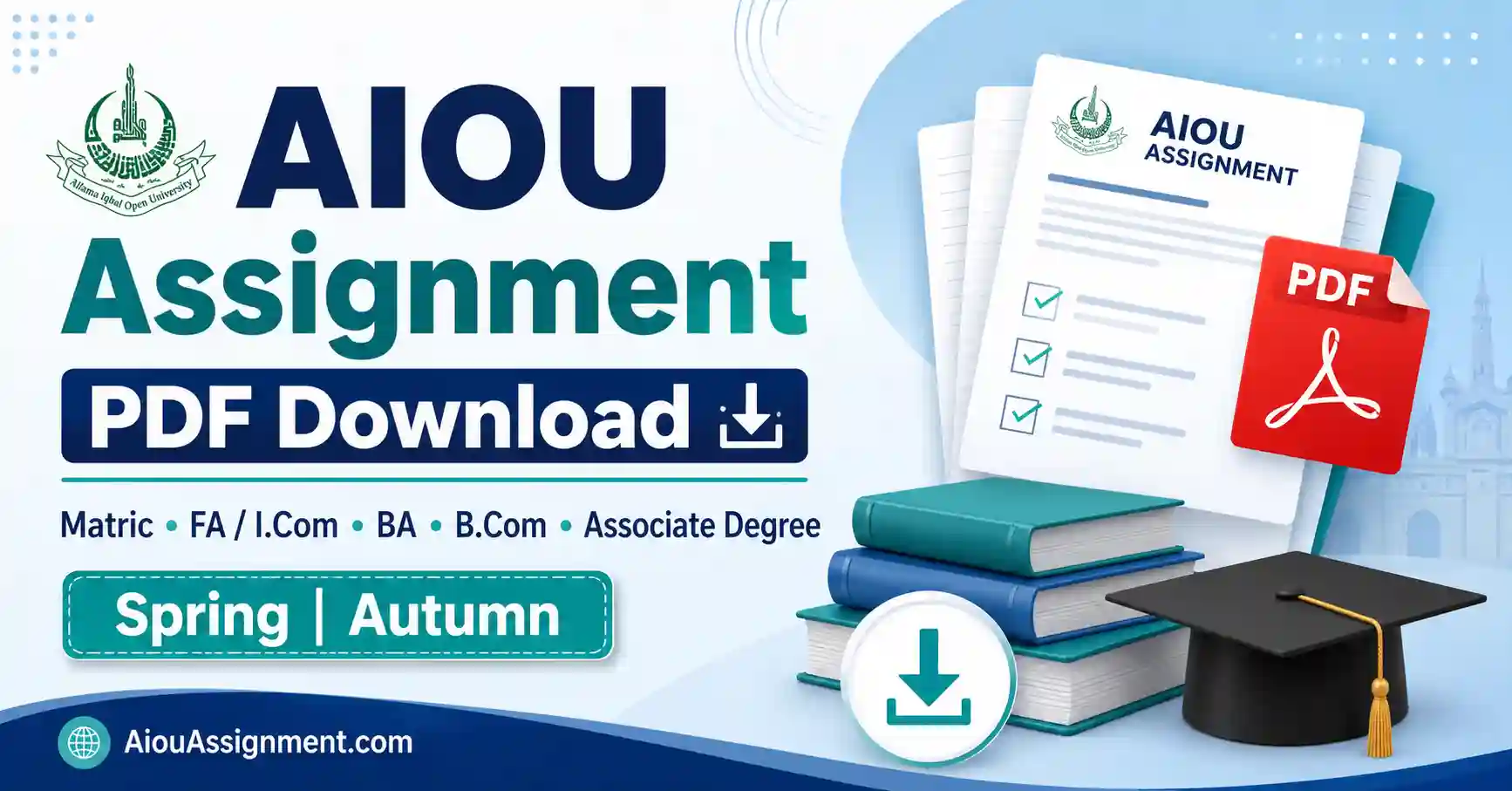 AIOU Assignment PDF Download Spring 2026